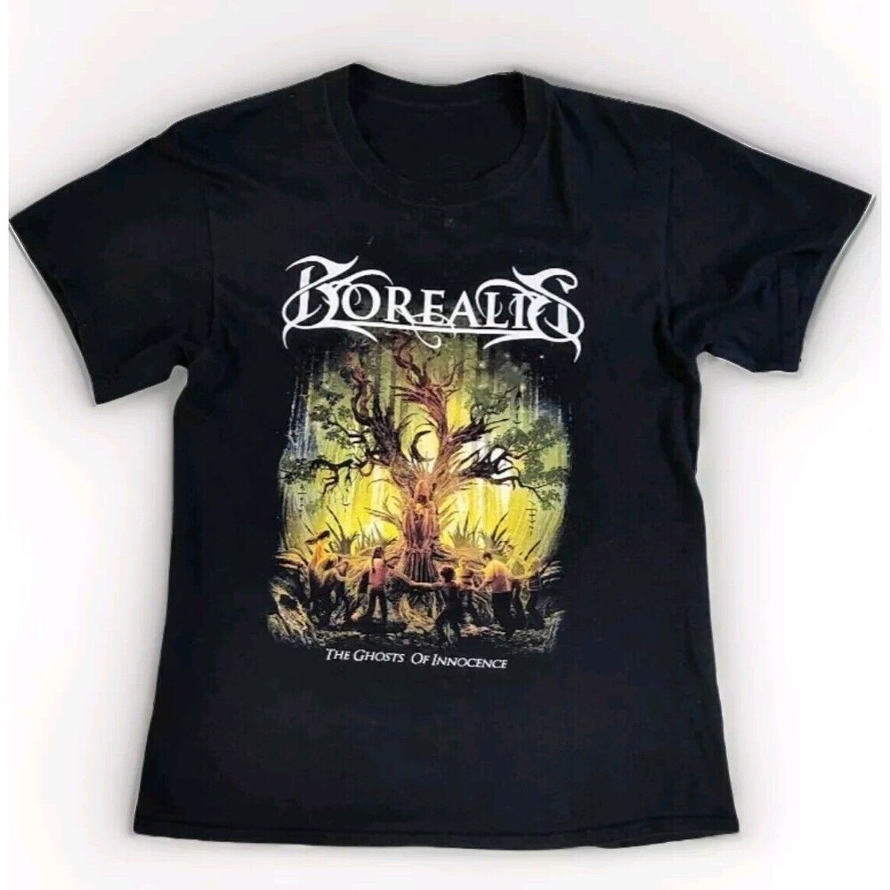 Borealis Metal Band T Shirt Size Large The Ghosts Of Innocence Progressive Power